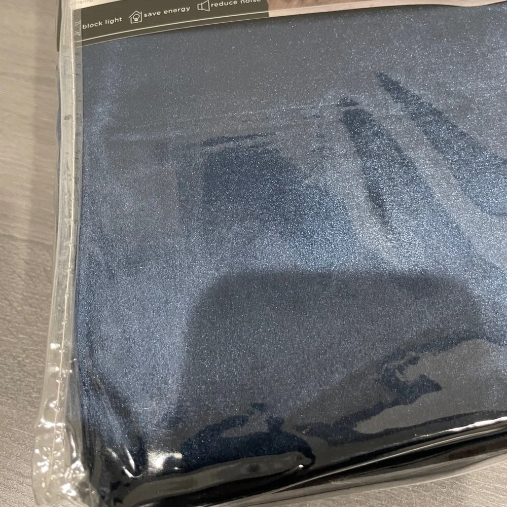 Eclipse Absolute Zero 100% Blackout Velvet One Rod Back Tab Panel